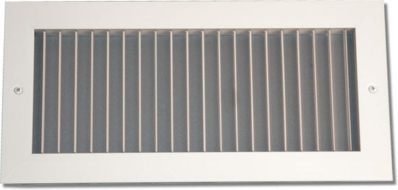908 Series Aluminum Airfoil Blade Grille - Vertical Fixed Blade