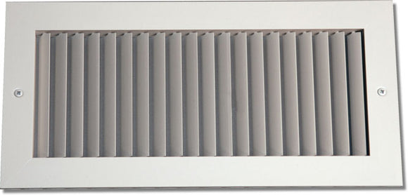 Aluminum Airfoil Blade Grille - Vertical Fixed Blade 906-48X48