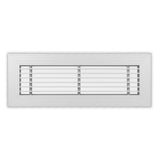 LSW-1/2-0 Series - Aluminum Linear Sidewall Grille For 5" Wide Opening 1/2" Bar Centers - 0° - No Damper