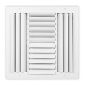 SCB Series Curved Blade Ceiling Diffuser - 08 x 08