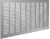 1301 Series Architectural Lattice Grille - Horizontal Slots - 75% Free Area