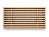 Linear Core Wood Grille - VX10-A Frame (Narrow Frame)