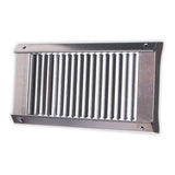 USR-52 - 10x3 - SINGLE DEF UNIV SPIRAL PIPE GRILLE - FOR A 10"X3" CUT OUT