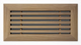Linear Bar Wood Grille - B-Frame - VX10 Fixed Core - 0°