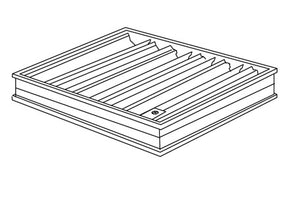Opposed Blade Damper 0BD-4X30
