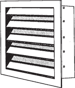 Adjustable 4" Air Louver 4600-24X24