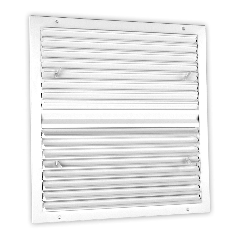 18 Diffuser High-Velocity Multi-Louver Flush Diffuser 450-18X18 - Registers-Direct