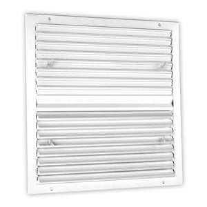 High-Velocity Multi-Louver Flush Diffuser 450-22X22 Registers-Direct