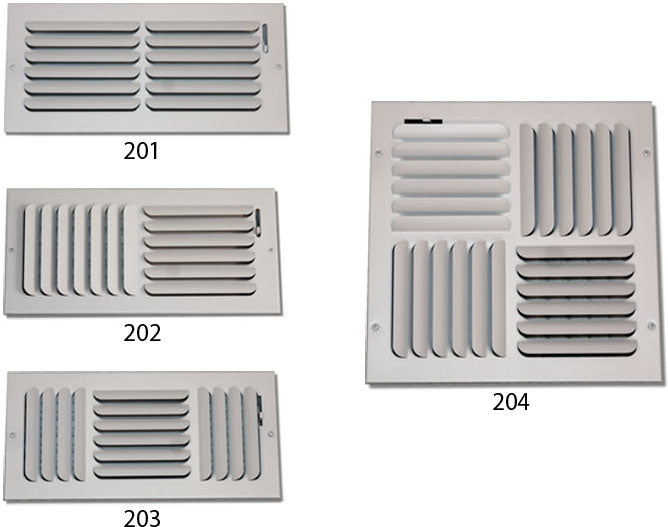 Ceiling Curved Blade Diffuser 201V0-16X6 - Registers-Direct