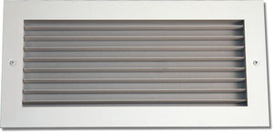 Aluminum Airfoil Blade Grille - Horizontal Fixed Blade 907-5X44