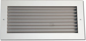 Steel Blade Grille - Vertical Fixed Blade 937-20X16