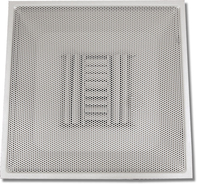 825 Series Perforated T-Bar Adjustable Curved Blade