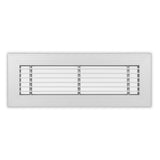 LS-1/2-0 Series - Aluminum Linear Sill Grille For 4" Wide Opening 1/2" Bar Centers -  0° - No Damper