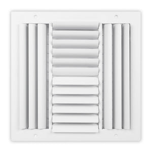SCB Series Curved Blade Ceiling Diffuser - 06 x 06