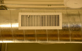 RS34 Radius Flush Mount Double Deflection Spiral Diffuser - 12 x 6