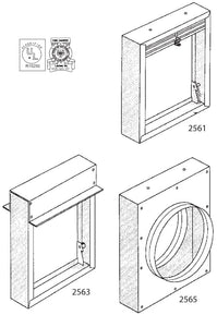 2" 3 Hour Vertical Mount Fire Door 2561-48X40